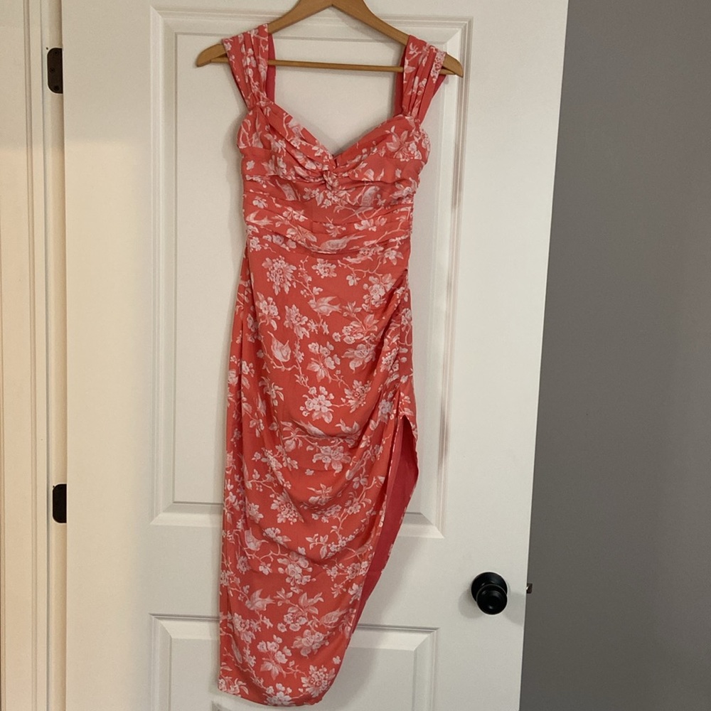 BNWT Abercrombie & Fitch Pink/Coral Dress - Size XS